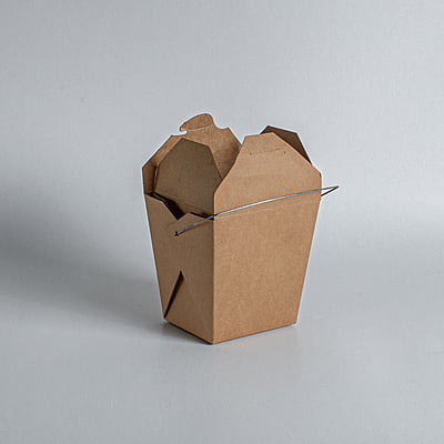 Kraft Noodle Box With Handle 26Oz