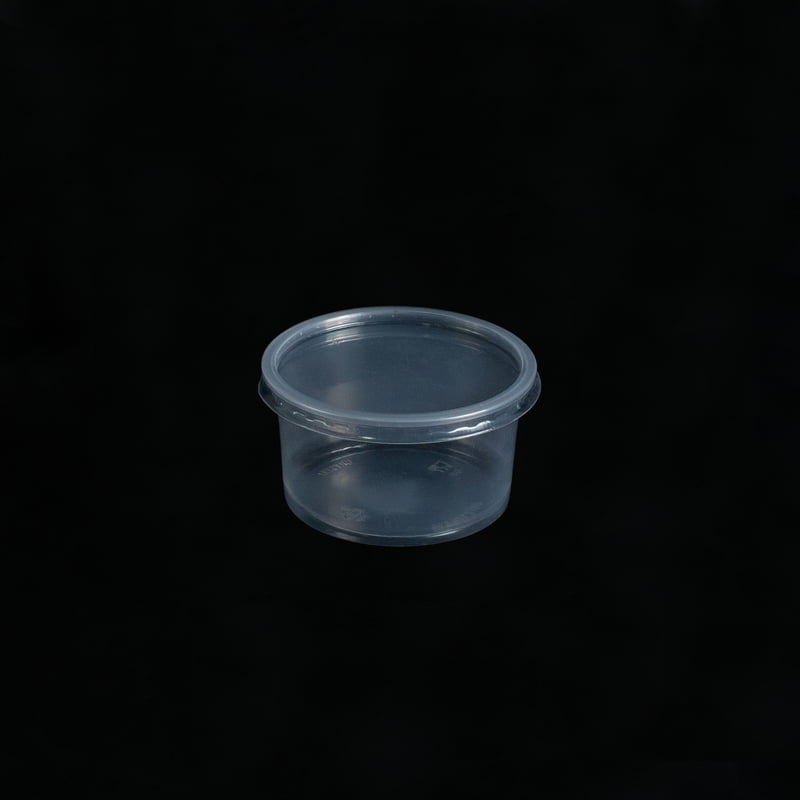 250ml HIPS Transparent Container + Lid