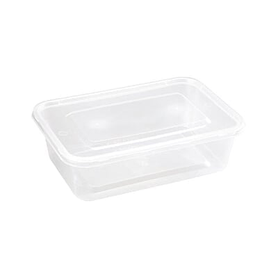 750ml Plastic Rect Container - LFP
