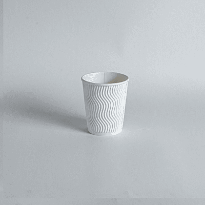 8Oz R/Wall Paper Cup White