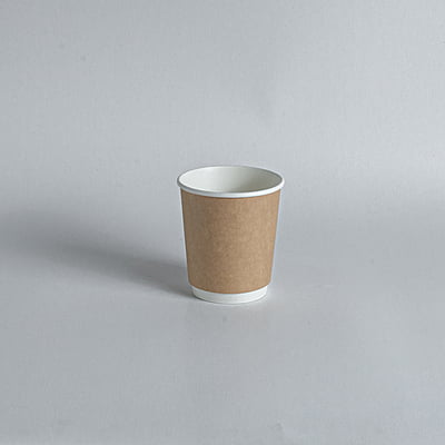 8Oz Double Wall Paper Cup (Seperate Lid)