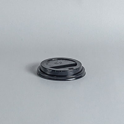 Black Lid for 8Oz Paper Cup-FSH