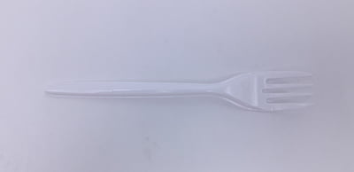 Plastic Fork 180mm White