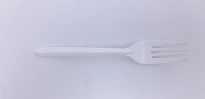 Plastic Fork 6.5 White