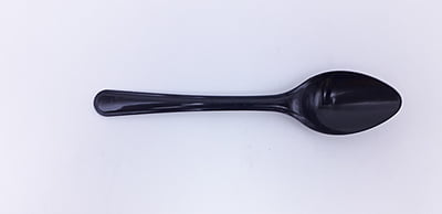 Plastic Spoon 180mm Black
