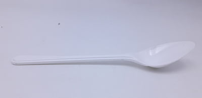 Plastic Spoon 180mm White