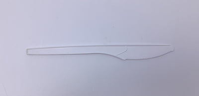 Plastic Knife 6.7 Pure White