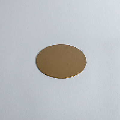 Cake Board Round 6 Inch Gold