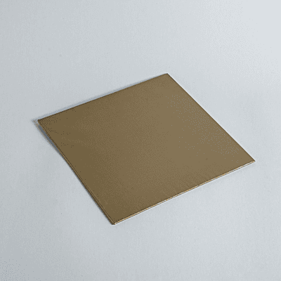 Cake Board Square 10' Gold