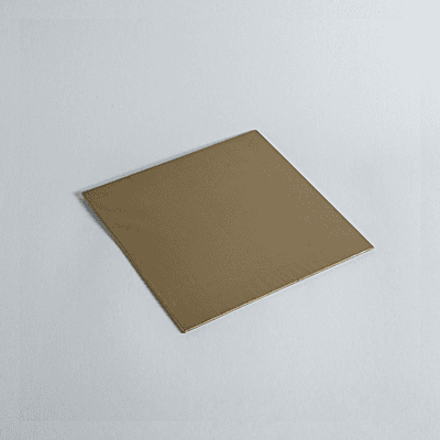 Cake Board Square 6 Inch Gold