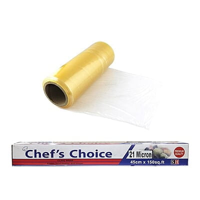 Chef Choice Cling Film 45cmx30m ( 150sq.ft )