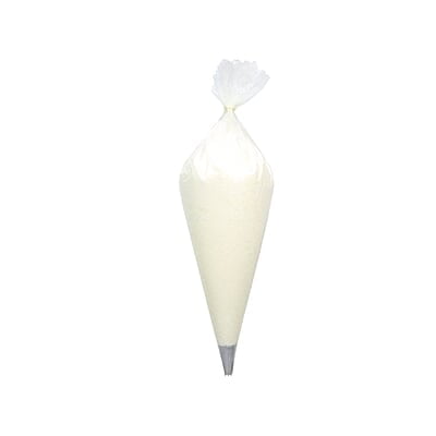 Clear Cone Bag Silver String (Piping Bag)