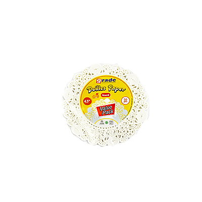 Doily Paper Round 4.5 inch 50s Pack