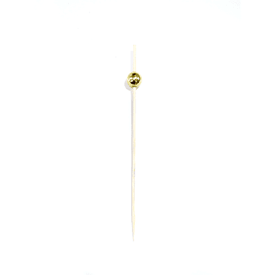 Gold Bead Cocktail Stick 12cm