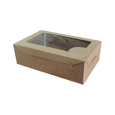 SH Kraft Box + Window (165x105x50)mm (SHA008)