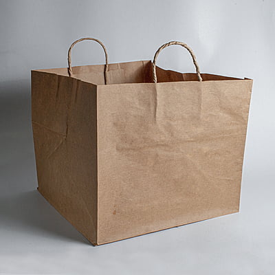 Kraft Paper Cake Bag 11x11x11 inch