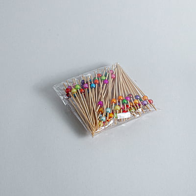 Multi Colors Bead Cocktail Stick 12cm SHF-344