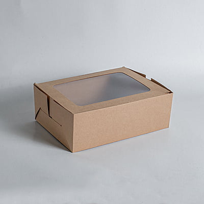 SH Kraft 12 Cup Cake Box (330x240x85)mm