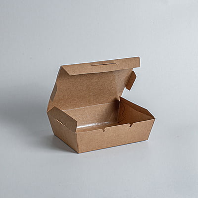 SH Kraft Box Plain 900ml (165x115x50)mm