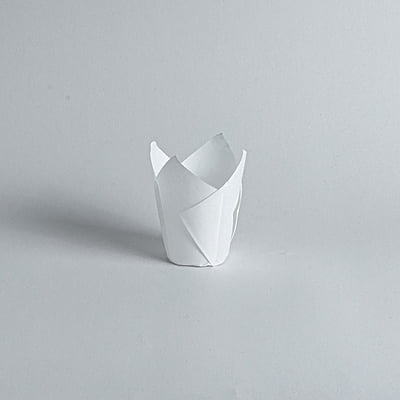 Tulip Cake Cup 17.5x17.5cm-white