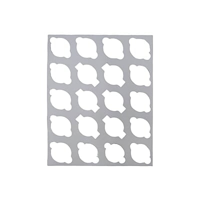 SH White 20 Cup Cake Box Holder