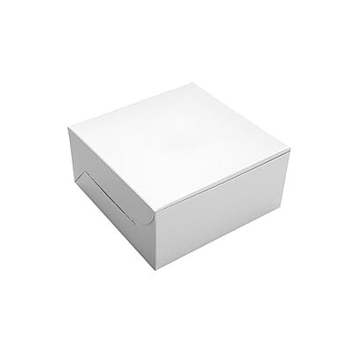 Cake Box White 12x12x4'