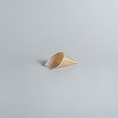 Wooden Cone 12cm